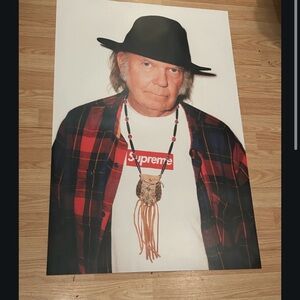 Tite: Supreme Neil Young Poster 24" x  36”